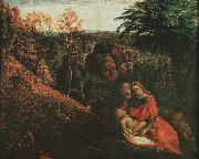 Samuel Palmer The Rest on the Flight into Egypt 2 Germany oil painting artist
